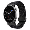 Correa de reloj trenzada con hebilla magnética de 20 mm para Amazfit GTR Mini (estrellas negras)