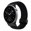 Correa de reloj trenzada con hebilla magnética de 20 mm para Amazfit GTR Mini (negra)