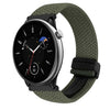 Correa de reloj trenzada con hebilla magnética de 20 mm para Amazfit GTR Mini (verde oliva)