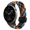 Correa de reloj trenzada con hebilla magnética de 20 mm para Amazfit GTR Mini (color camuflaje)