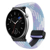 Correa de reloj trenzada con hebilla magnética de 20 mm para Amazfit GTR Mini (violeta)