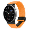 Correa de reloj trenzada con hebilla magnética de 20 mm para Amazfit GTR Mini (naranja)