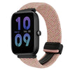 Correa de reloj trenzada de 20 mm con hebilla magnética para Amazfit Bip 3 Pro (rosa estrella)