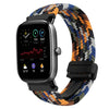 Correa de reloj trenzada con hebilla magnética de 20 mm para Amazfit GTS4 Mini (color camuflaje)