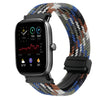 Correa de reloj trenzada con hebilla magnética de 20 mm para Amazfit GTS4 Mini (color denim)