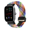 Correa de reloj trenzada de 20 mm con hebilla magnética para Amazfit GTS4 Mini (colorida)