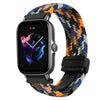 Correa de reloj trenzada de 20 mm con hebilla magnética para Amazfit GTS 3 (color camuflaje)