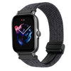 Correa de reloj trenzada de 20 mm con hebilla magnética para Amazfit GTS 3 (negro grafito)