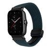 Para Amazfit GTS 2e Correa de reloj trenzada con hebilla magnética de 20 mm (verde bosque)