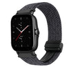 Correa de reloj trenzada de 20 mm con hebilla magnética para Amazfit GTS 2e (negro grafito)