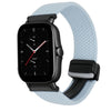 Correa de reloj trenzada de 20 mm con hebilla magnética para Amazfit GTS 2e (azul)