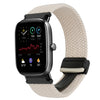 Correa de reloj trenzada de 20 mm con hebilla magnética para Amazfit GTS 2 Mini (Starlight)