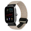 Correa de reloj trenzada de 20 mm con hebilla magnética para Amazfit GTS 2 Mini (luz de estrellas colorida)