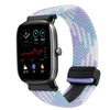 Correa de reloj trenzada de 20 mm con hebilla magnética para Amazfit GTS 2 Mini (violeta)