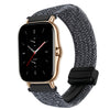 Correa de reloj trenzada de 20 mm con hebilla magnética para Amazfit GTS 2 (gris metalizado)