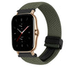 Correa de reloj trenzada de 20 mm con hebilla magnética para Amazfit GTS 2 (verde oliva)