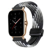 Correa de reloj trenzada con hebilla magnética de 20 mm para Amazfit GTS 2 (color chocolate oscuro Z)