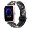 Correa de reloj trenzada con hebilla magnética de 20 mm para Amazfit Pop Pro (color denim)