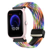 Correa de reloj trenzada con hebilla magnética de 20 mm para Amazfit Pop Pro (colorida)