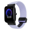 Correa de reloj trenzada con hebilla magnética de 20 mm para Amazfit Pop (morado)