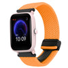 Correa de reloj trenzada con hebilla magnética de 20 mm para Amazfit Bip U (naranja)