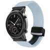 Correa de reloj trenzada con hebilla magnética de 20 mm para Amazfit GTR de 42 mm (azul)