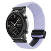 Correa de reloj trenzada de 20 mm con hebilla magnética para Amazfit GTR de 42 mm (morado)