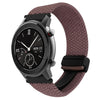 Correa de reloj trenzada con hebilla magnética de 20 mm para Amazfit GTR de 42 mm (morado ahumado)