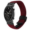 Correa de reloj trenzada con hebilla magnética de 20 mm para Amazfit GTR de 42 mm (negra, arena y roja)