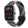 Correa de reloj trenzada con hebilla magnética de 20 mm para Amazfit GTS (color denim)