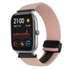 Correa de reloj trenzada con hebilla magnética de 20 mm para Amazfit GTS (rosa)