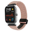 Correa de reloj trenzada con hebilla magnética de 20 mm para Amazfit GTS (rosa estrella)