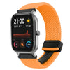Correa de reloj trenzada con hebilla magnética de 20 mm para Amazfit GTS (naranja)