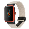 Correa de reloj trenzada con hebilla magnética de 20 mm para Amazfit Bip Lite (Starlight)
