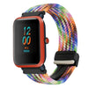 Correa de reloj trenzada con hebilla magnética de 20 mm para Amazfit Bip Lite (colorida)
