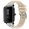 Correa de silicona para reloj Amazfit Bip Lite con hebilla plateada de liberación rápida de 20 mm (luz de las estrellas)