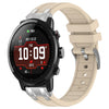 Correa de silicona para reloj deportivo Amazfit 3 de 22 mm con hebilla plateada de liberación rápida (luz de las estrellas)