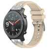 Correa de silicona para reloj Amazfit GTR de 47 mm y 22 mm con hebilla plateada de liberación rápida (luz de las estrellas)