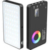 Lámpara de fotografía RGB M1SE de 12 efectos Luz de relleno de bolsillo con pantalla TFT de 0,96 pulgadas
