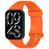 Correa de silicona con hebilla de color mariposa para Redmi Watch 4 (naranja)