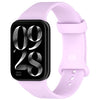 Correa de silicona con hebilla de color mariposa para Redmi Watch 4 (lila)