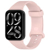 Correa de silicona con hebilla de color mariposa para Redmi Watch 4 (rosa)
