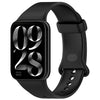 Correa de silicona con hebilla de color mariposa para Redmi Watch 4 (negra)