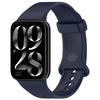 Correa de silicona con hebilla de color mariposa para Redmi Watch 4 (azul oscuro)
