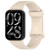 Correa de silicona con hebilla de color mariposa para Redmi Watch 4 (blanco marfil)