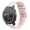 Correa de silicona con puntadas onduladas y puntos para reloj Amazfit GTR de 22 mm (rosa)