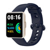 Correa de silicona con hebilla negra para Redmi Watch 2 Lite (azul oscuro)