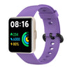Correa de silicona con hebilla negra para Redmi Watch 2 Lite (morado)