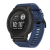 Correa de reloj de nailon de liberación rápida de 22 mm para Garmin Instinct / Instinct 2 (azul)