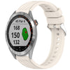 Correa de silicona con textura de rayas de 20 mm para reloj Garmin Approach S40 (Starlight)